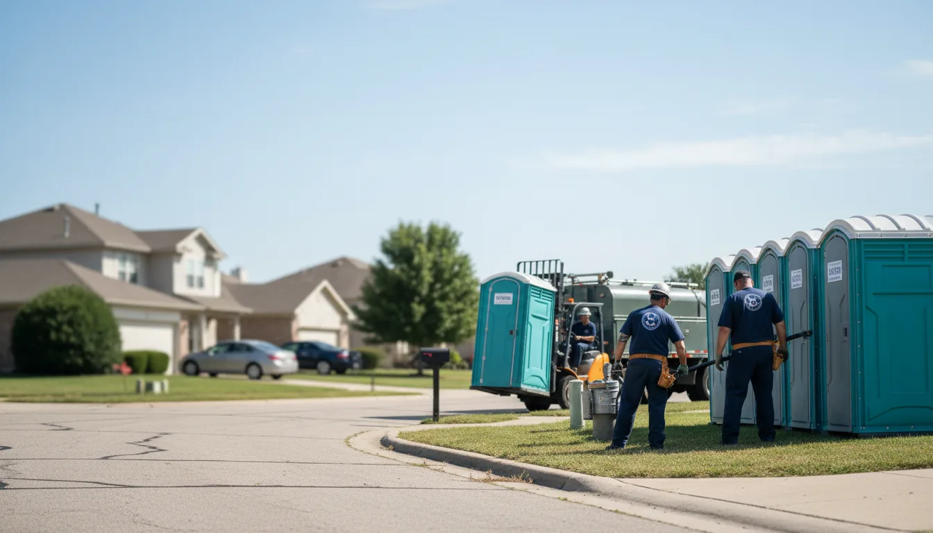 Porta Potty Rental in Elkhart Lake, WI near me